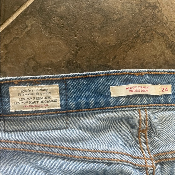 Levi's Wedgie Straight Ankle Women’s Jeans - Picture 7 of 8